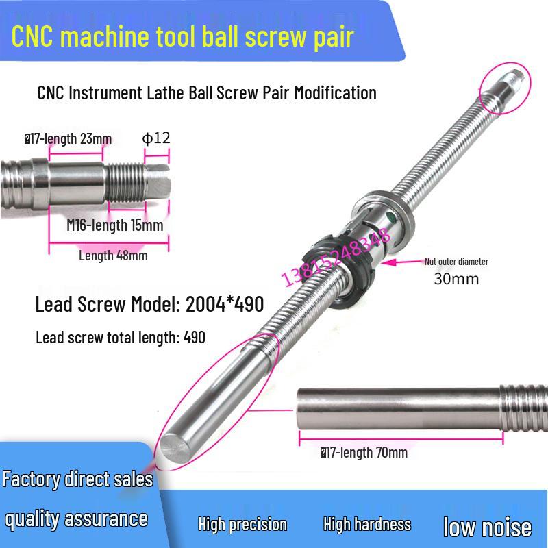 CNC Machine Tool Lead Screw Ball Screw 0630 for Grinding Modification