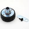 Round Padlock 4 Digital Combination Cabinet Lock with for Key for Drawer Cab