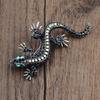 Retro Lizard Brooch Vintage Animal Alloy Pin For Men Women Gift