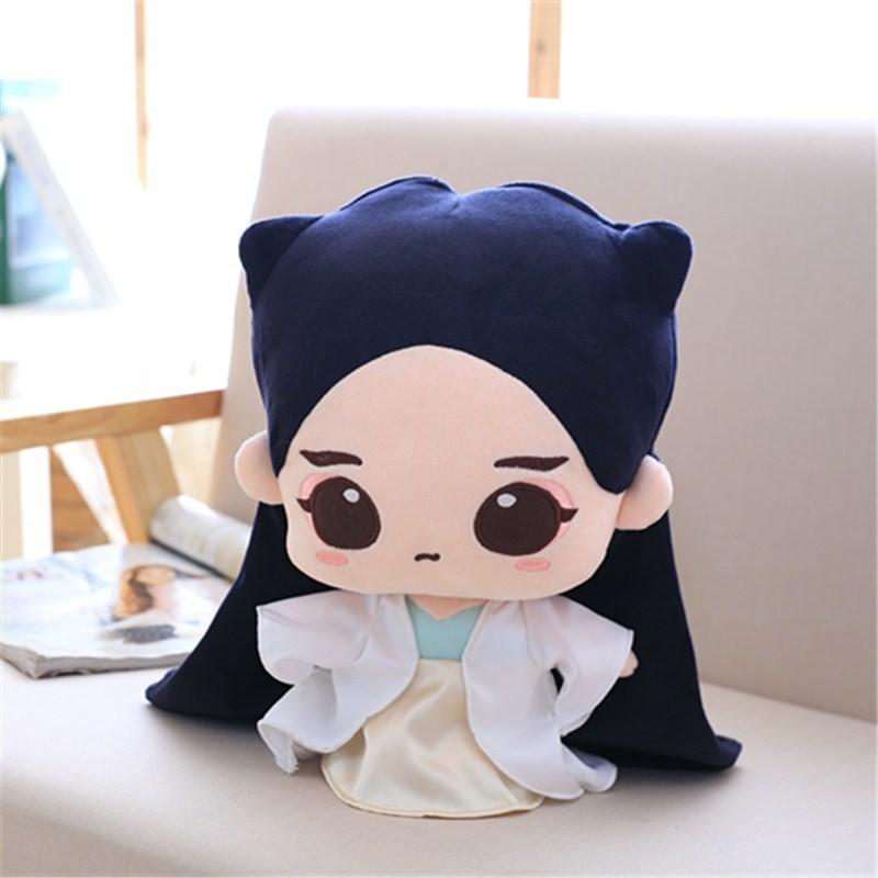 Soft Super Crystal Plush Night Hua Bai Qian Doll 7 Inch And 12 Inch Options Fans For
