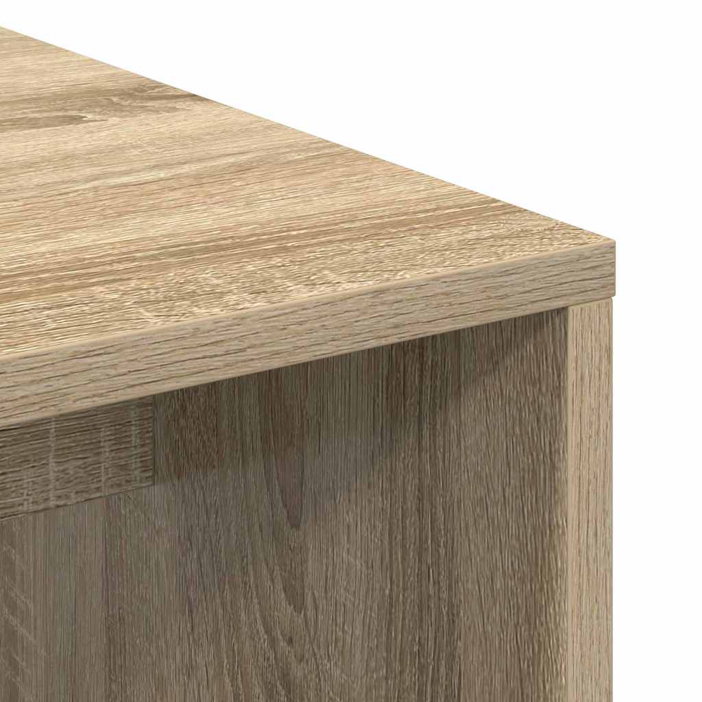 Desk in Sonoma Oak 102 x 50 x 124 cm Particleboard