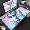 New Anime Mousepad Stitch And Angel Cute Office Deskmat 90x40cm Large Cartoon Gamer Cabinet Carpet Non-slip Keyboard Accessories