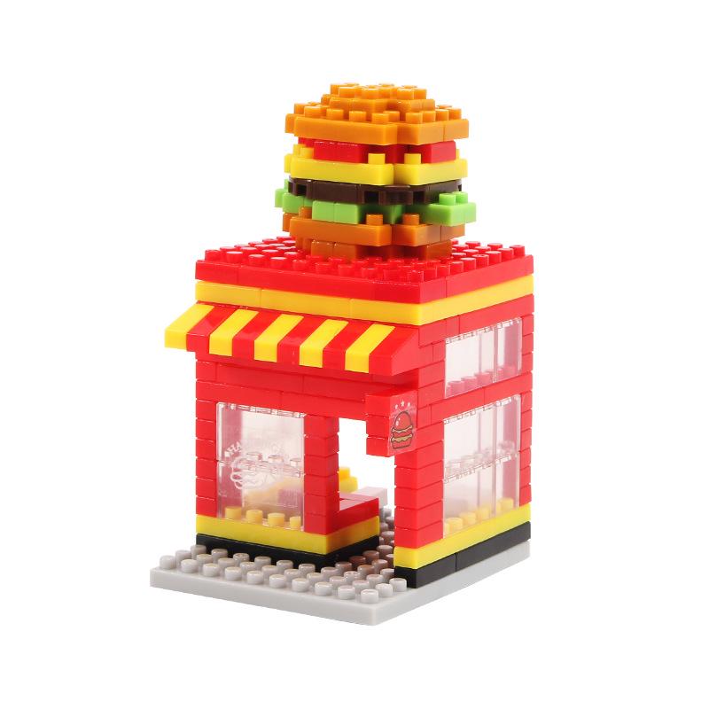 JIKER City Street Scene Micro Building Blocks for Kids