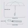 Anti-storm Fully Automatic Loop Umbrella 20 Ribs Business All-weather Umbrella Dual-purpose New Folding Umbrella Double-person Umbrella