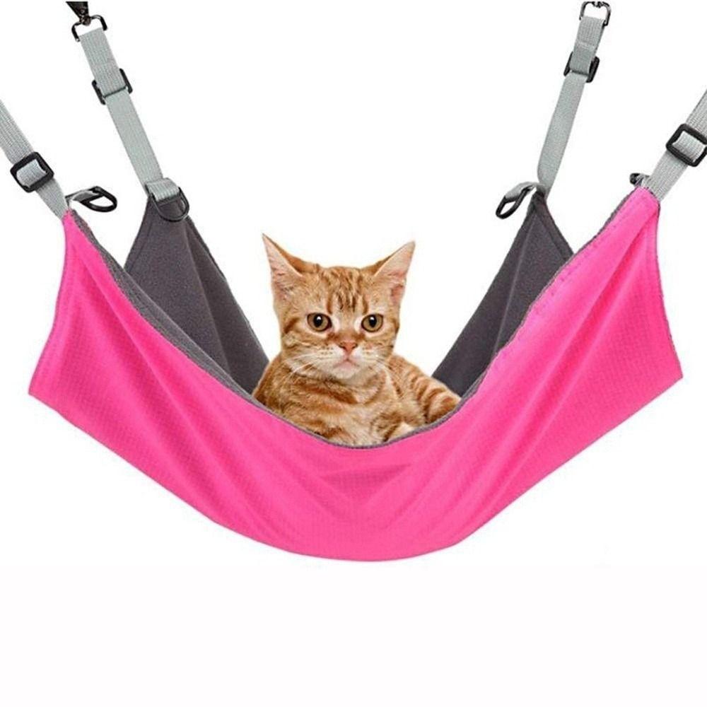 

Cotton Cat Bed Mat Soft Cat Cage Comfortable Hanging Bed Kitten House S чорний
