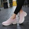 2025 New Spring Soft-soled Fly-woven Mesh Breathable One-pedal Women's Casual Single Shoes Fashion Trend