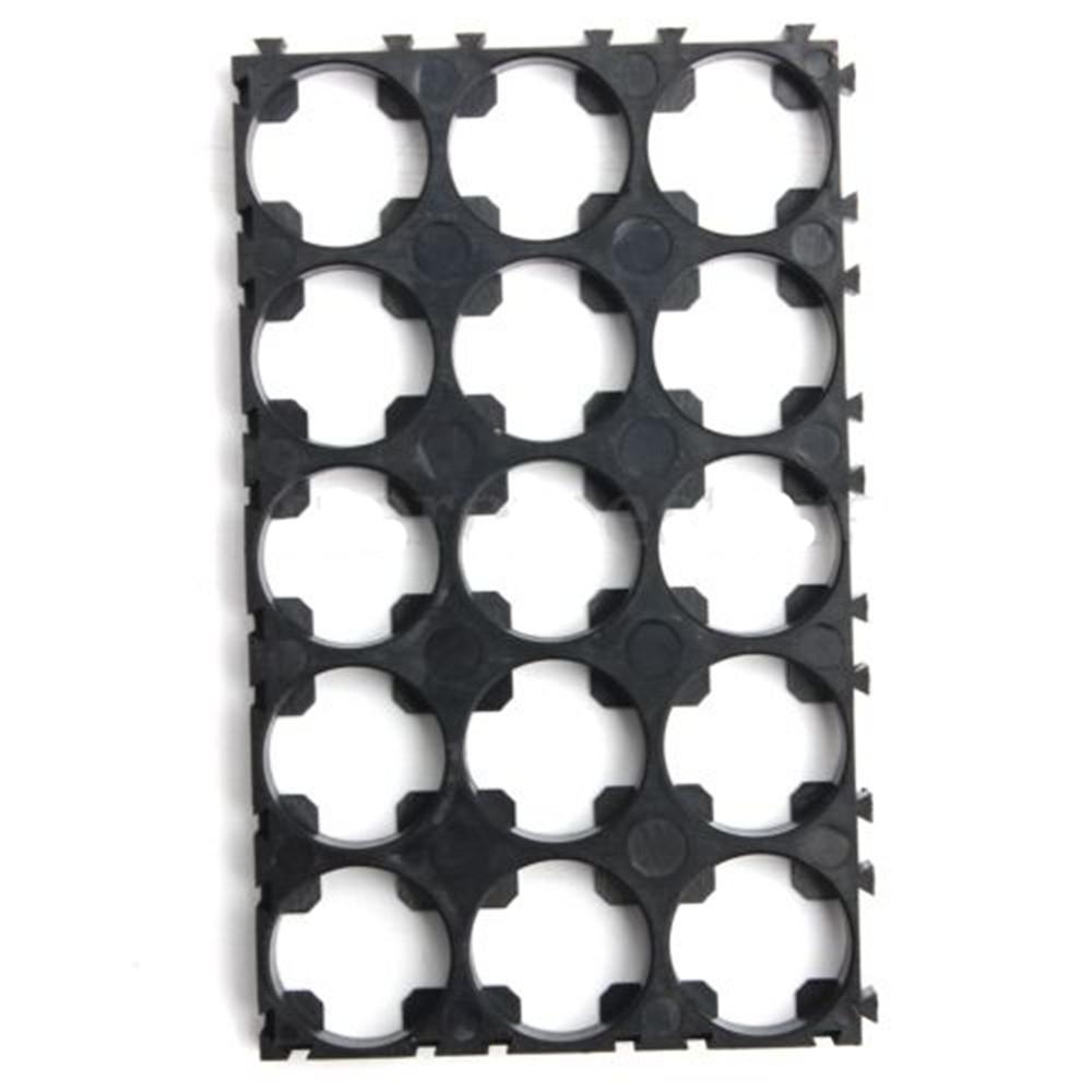 5Pcs 3x5 18650 Lithium Cell Cylindrical Battery Case Holder Batteries Pack Plastic Holder Bracket for DIY Battery Pack