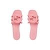 Gucci Interlocking Rubber Sole Slide Slippers Women's Pink 780307 J8700 5815