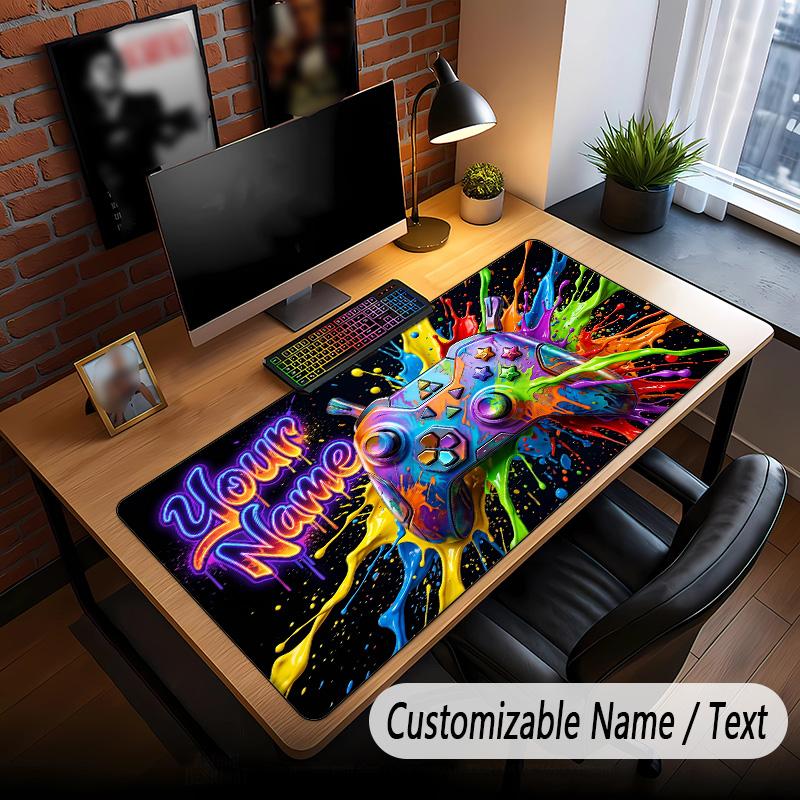 Other Similar Designs Theme Custom Mouse Pad Personalized With Name Text Customized Desk Mat For Office Home Decor