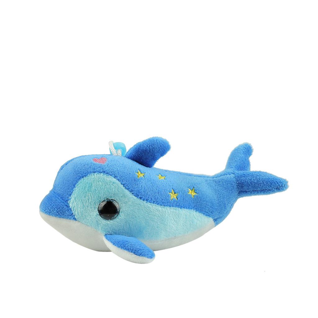Dolphin Plush Toy With Pp Cotton Filling Soft Animal Gift For Kids And Adults
