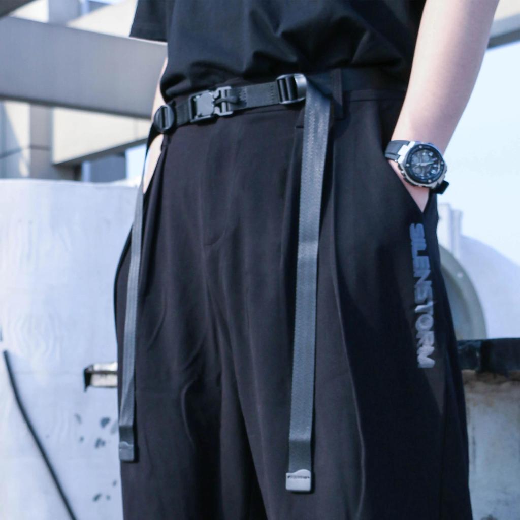 High Quality Tactical Techwear Punk Belt Men Women Hip Hop Multifunction Magnetic Buckle Quick-release Adjustable Belt Cinto