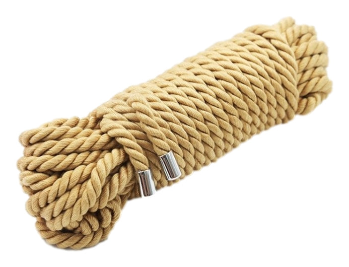 Corde Coton doré 10m - Generique - Bondage & Attaches