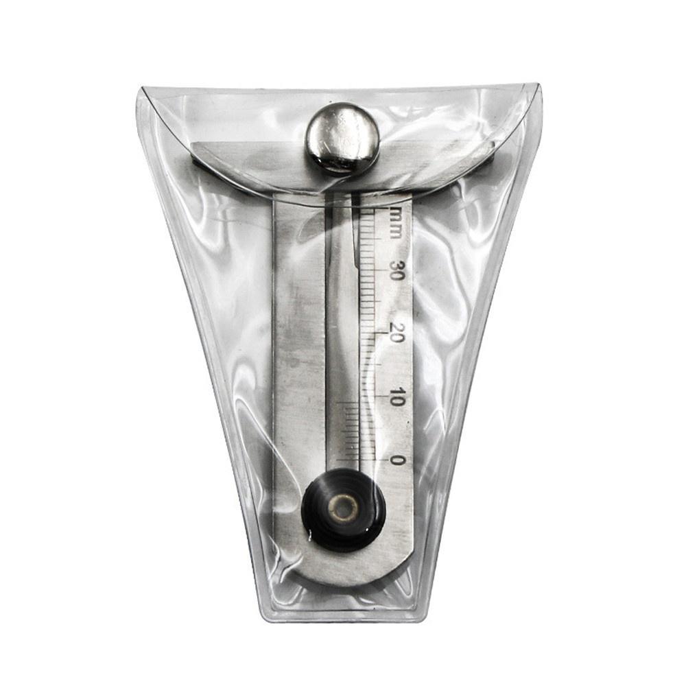Portable Tire Tread Depth Gauge Stainles Steel Inspection Tire Safety Tire Ruler