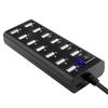 High-Speed 13-Port Multi-Function USB Hub and Power Strip