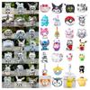 Brand New Miniso Sanrio Bead Components Copper Metal Stitch Hello Kitty Kuromi Charm Bead Component Compatible With Authentic Original Bracelet High