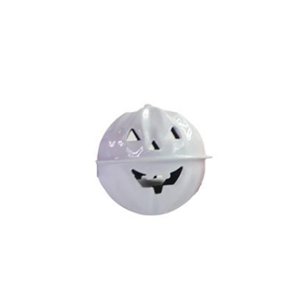 Halloween Pumpkin Bells, Metal Face Jingle For Party Crafts