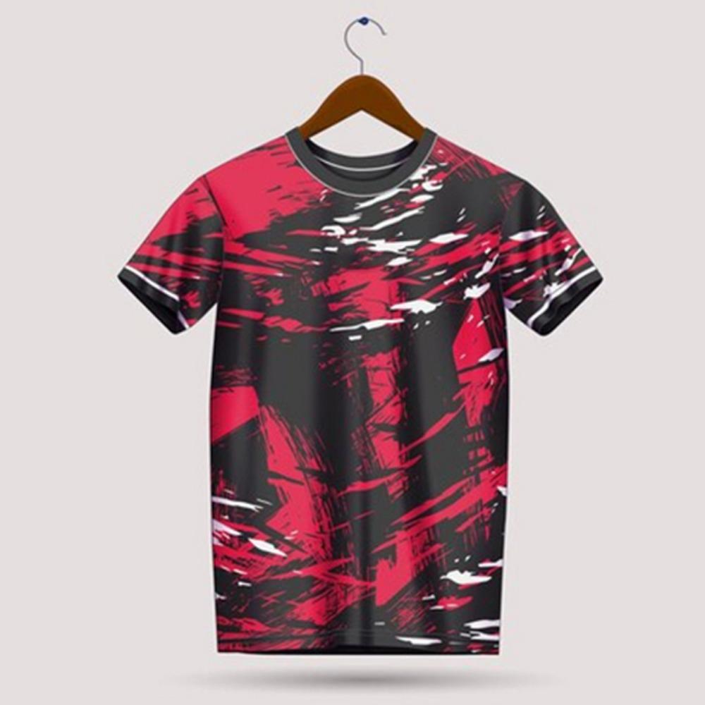 Kids T-shirt Street Graffiti Pattern Print Short-sleeved Tops Tees Casual Girl T-shirt Boy Streetwear