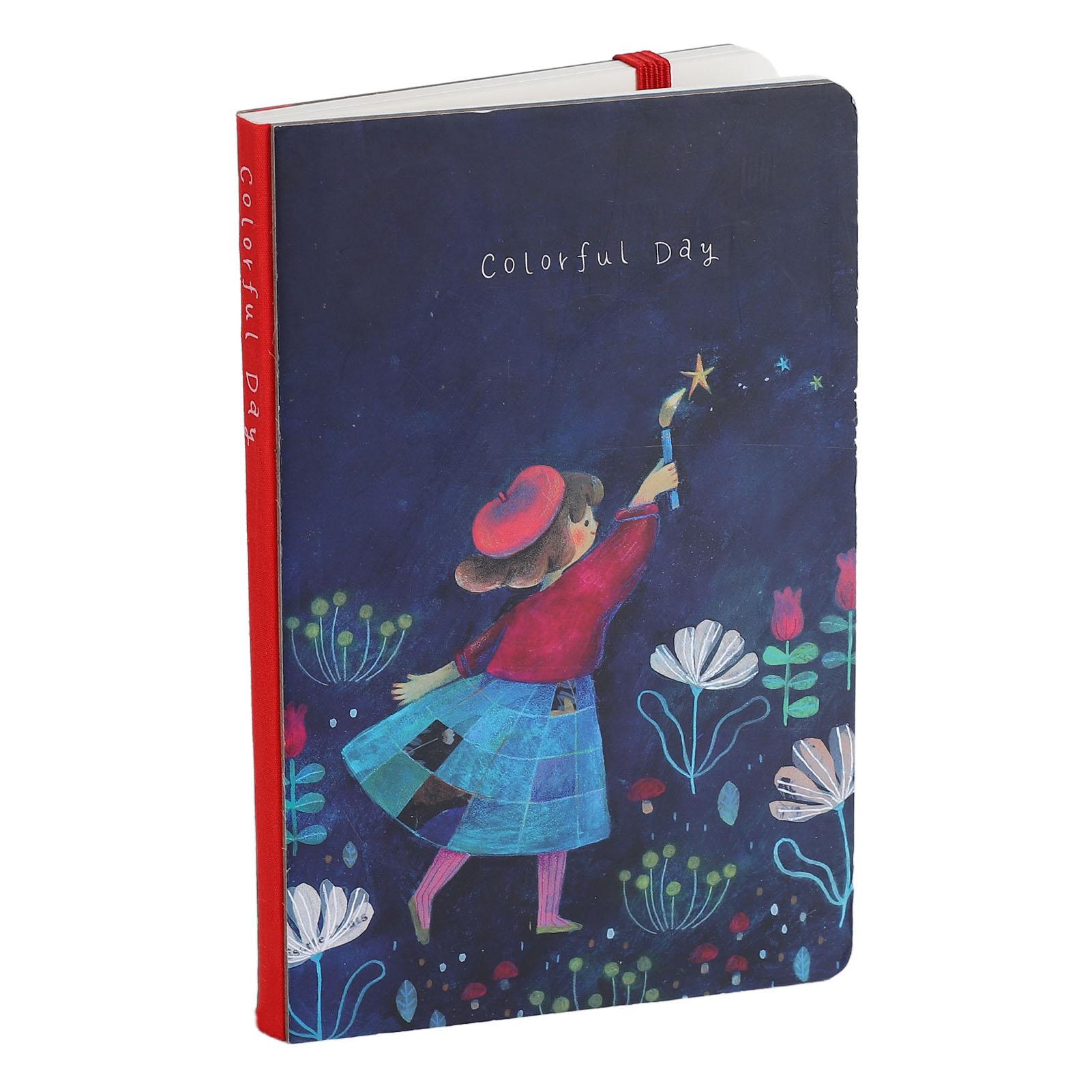 

Handbook Gorle Moonlit Night Series Portable Exquisite Traveling Vertical Handbook Christmas Gift