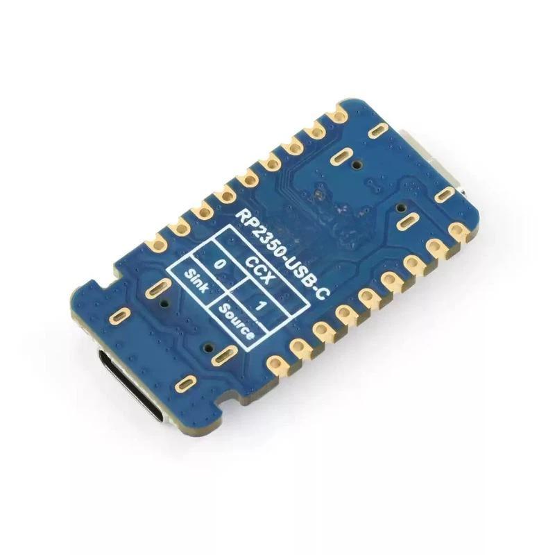 1 Stück RP2350 USB C Entwicklungsplatine Kompakt Leicht Open Source Platine für Raspberry Pi Pico2 Wearable Gesundheitsgerätetests