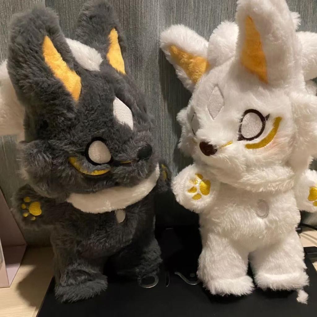 Stuffed 30Cm Game Role Anubis Cosplay Plush With Skeleton Lovely Doll Toys For Fan Collection Birthday Gift
