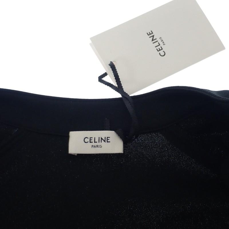 CELINE  2Y567121O.38AW S Nylon Jacket Black Polyester Mens