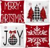 Fashion Bohemian Pattern Throw Pillow Covers Square Decorative Cushion Case For Sofa Bench Car Bed 18 X 18 Inch Set Of 4
