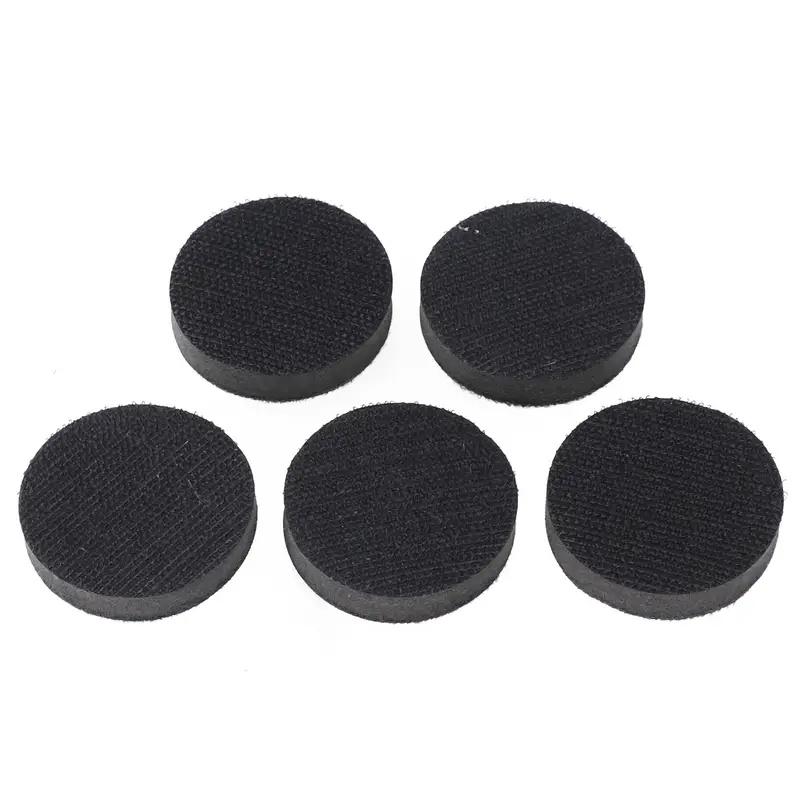 5pcs 50mm Soft Density Interface Pad Sponge Cushion Buffer Backing Pads Hook/loop Polishing Face Sanding Discs Abrasive Tools