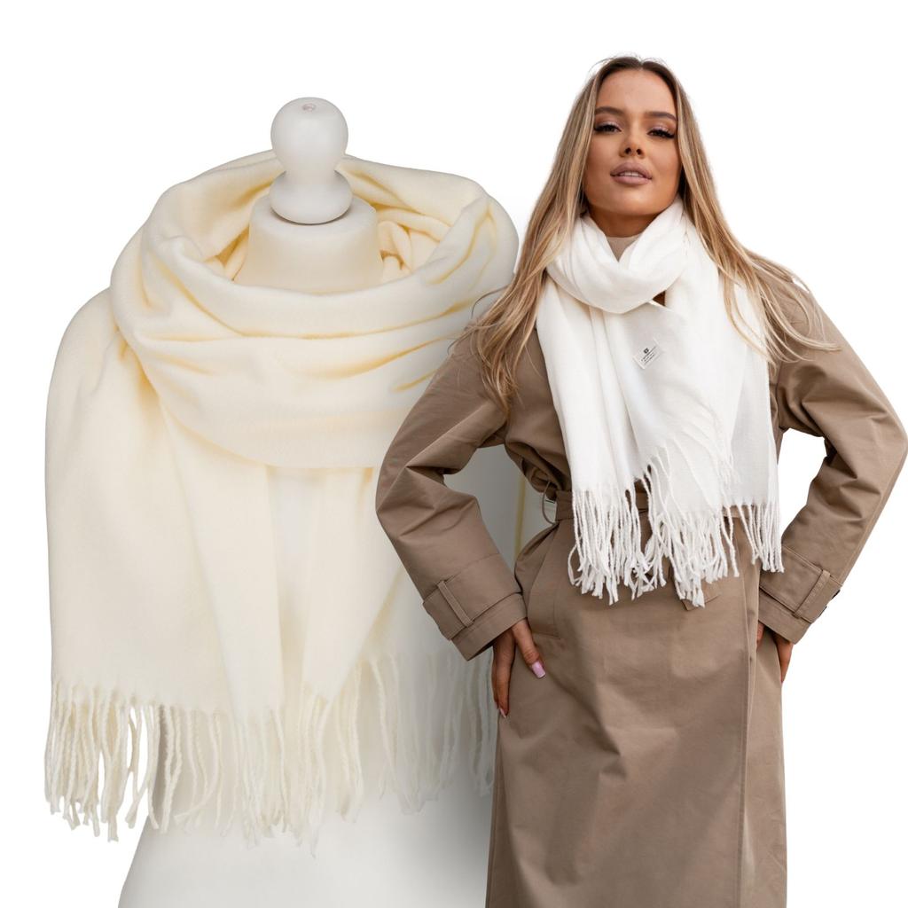 Scarf 180x70 PTN SP100C-5394 White