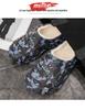 2025 Winter Cotton Closed-Toe Velvet Warm Garden Slippers: Unisex Indoor Half Slippers