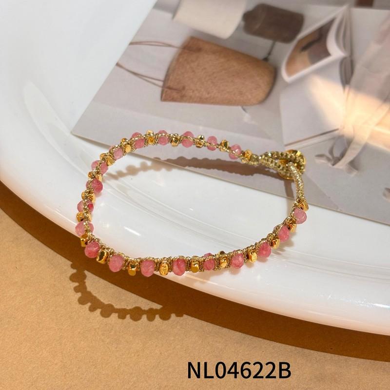 Handmade Floral Pearl Bracelet Women With Freshwater 18K Gold Plated Alloy Sweet Elegant Jewelry Accessory
