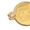Speranza 24K Pure Gold Coin Pendant Crown Simple Frame with 18K Engraving 1/25oz