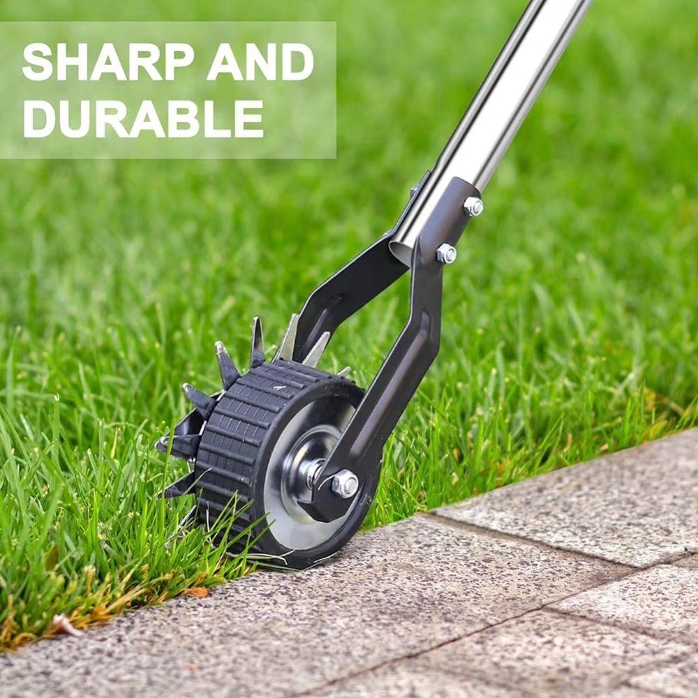 Fast Garden Edging Tool Stainless Steel Lawn Edger Manual Lawn Trimmer  Flower Bed Maintenance