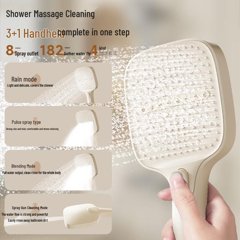 MICOE Piano Key Pressurized Shower System