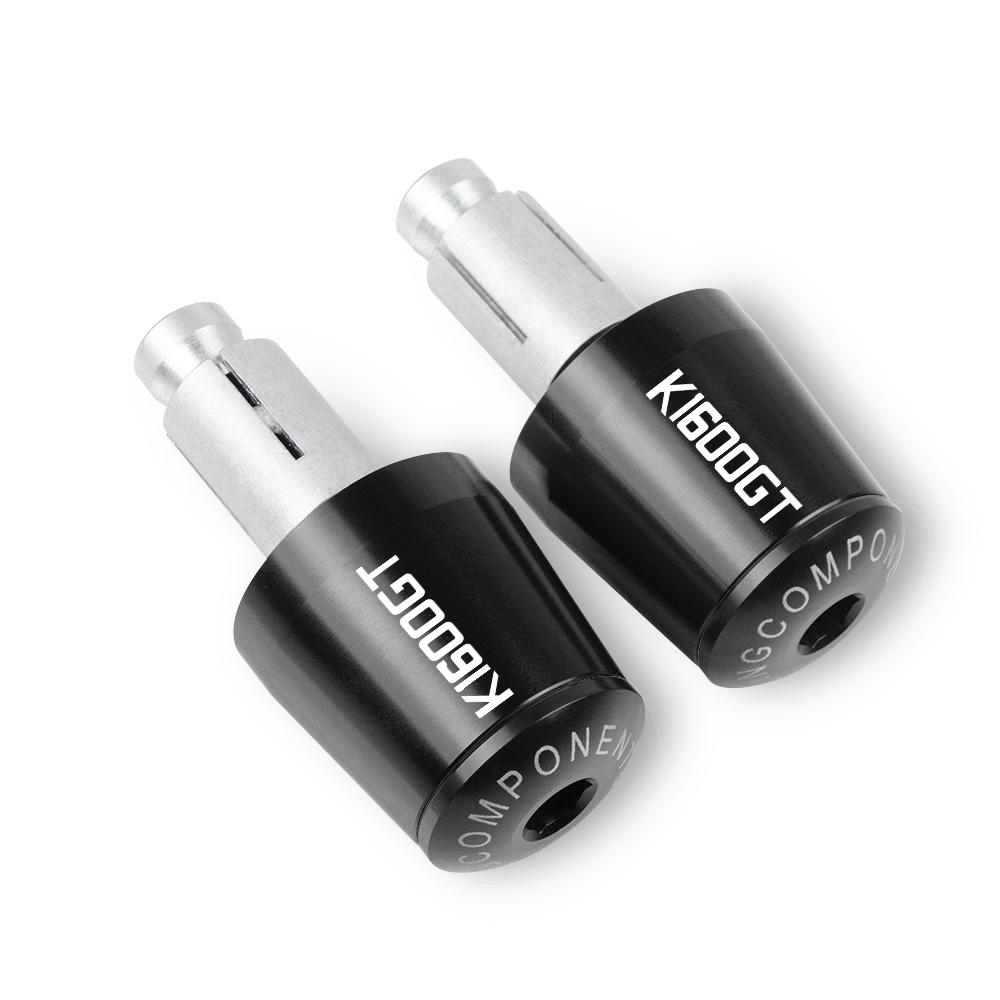 For BMW K1600 GT 20112012 2013 2014 2015 2016 2017 2018 K1600GT LOGO CNC Motorcycle Hand Bar End Handlebar Handle Grips