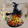 Halloween Heksenlamp Nachtkastje Realistisch Decoratief Tafelblad Ornament Sfeerverlichting voor Tuin