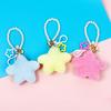 Plush Phone Lanyard Star Shaped Pendant Keychain Pentagrams Phones Chain Cellphones Strings Straps Bag Charm Accessory