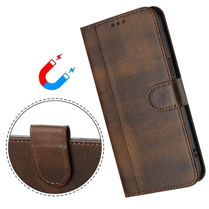 Casing For OPPO F19S F17 F19 F21 F21S F23 F25 F27 Pro Plus F29 5G Leather Wallet Pocket Card Slots Flip Case Cover