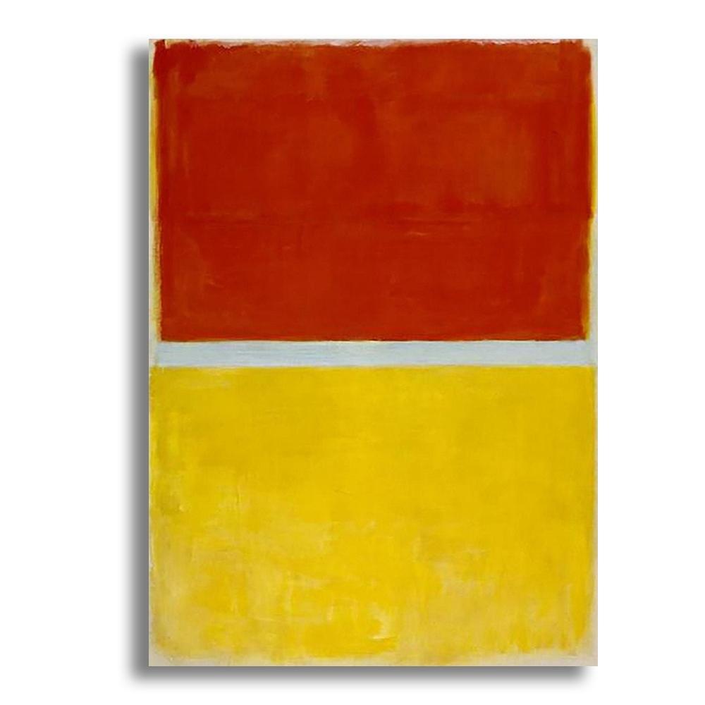 Mark Rothko Canvas Wall Art Mix of Colors Print Posters Picture Abstract Painting for Living Room Home Decor Mural Cuadros Gift