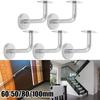 Stainless Steel Stair Handrail Brackets Wall Brackets Handrail 60mm 80mm 100mm Home Security Protection Hardware Accessory