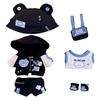 Niannyyhouse 15cm Plüschkleidung Parkour-Bär Set Enthält Hut, Jacke, Shorts, Weste, Schuhe, Rucksack, Baumwollpuppe, Verkleidungszubehör (15 cm)