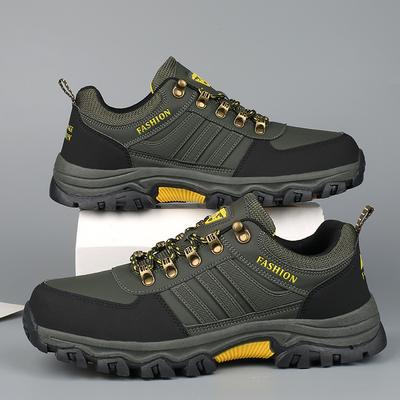 Large Size Autumn Non-slip and Wear-resistant Labor Insurance Shoes Platform-soled Travel Outdoor Sports Hiking Hiking Shoes