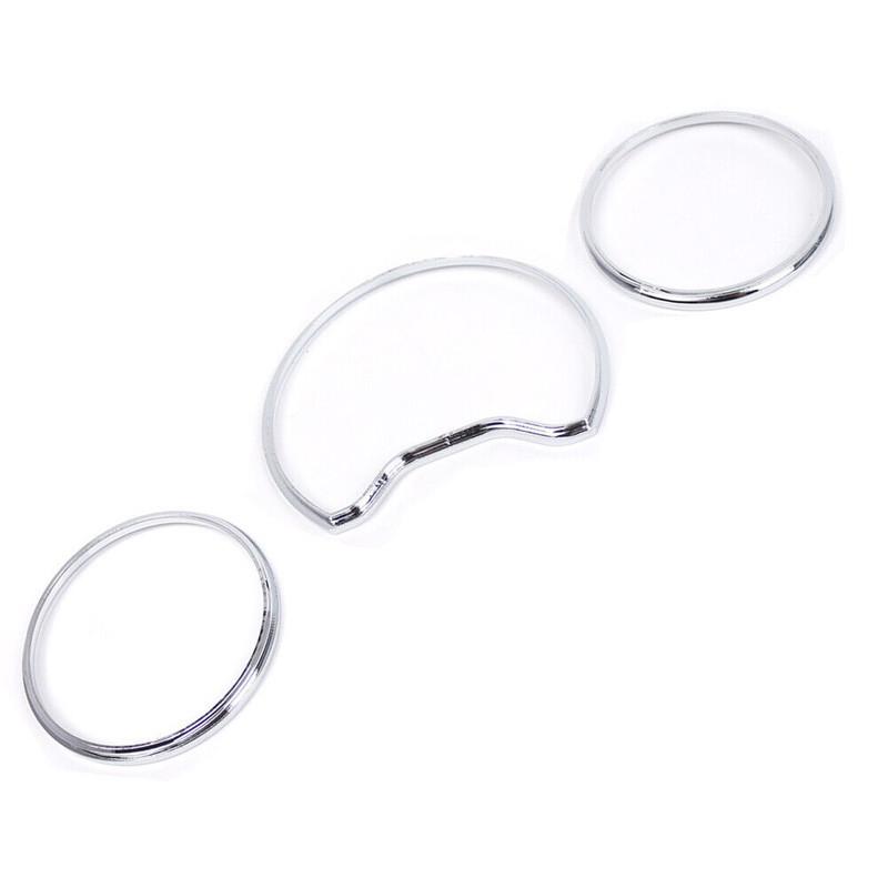 3 buc./set crom bord indicator pentru bord pentru Mercedes Benz W210/S210 W202/S202 A208/C208