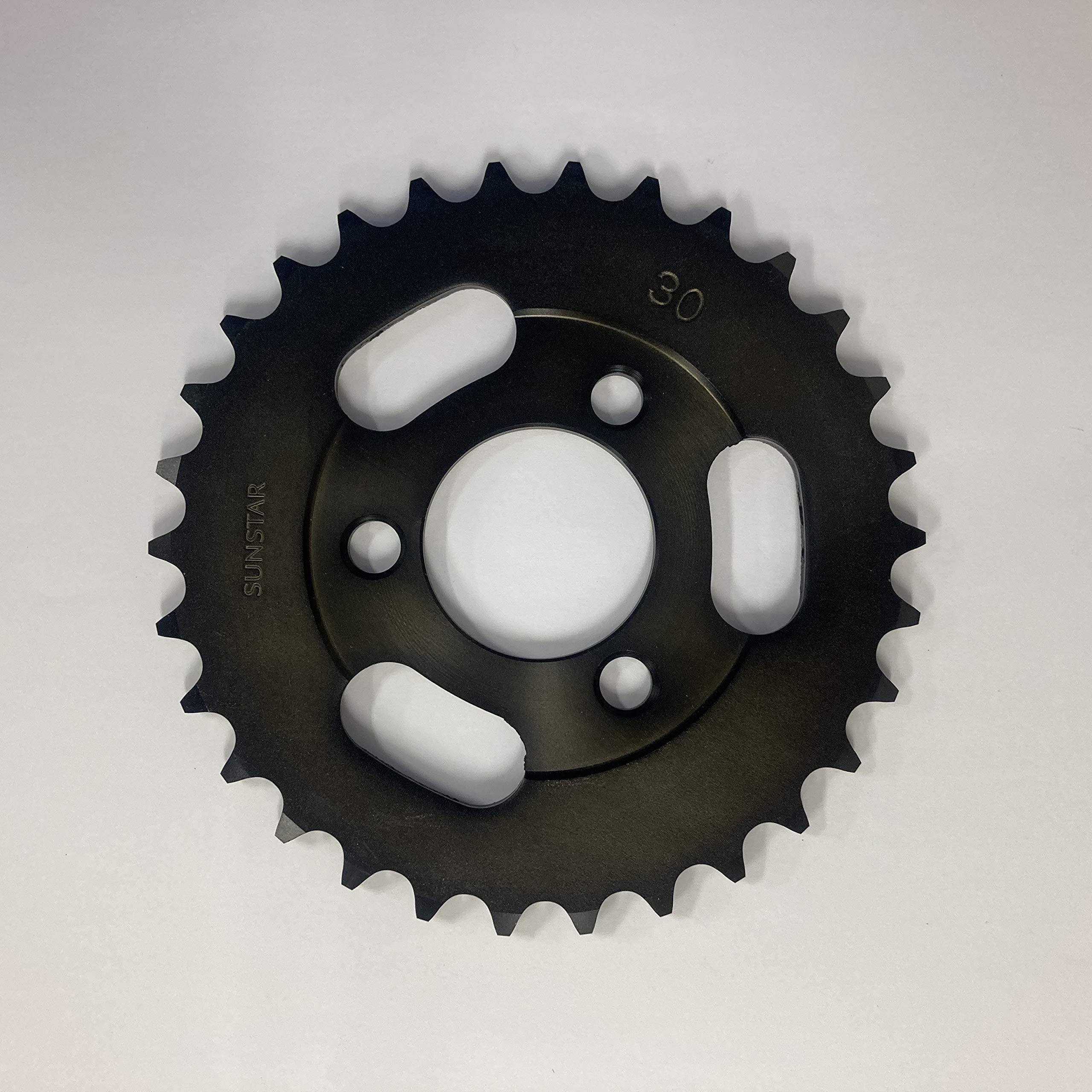 

Задняя стальная звездочка SUNSTAR номер детали JH-108-30 (размер 420/30T) ОБЕЗЬЯНА и т.д.