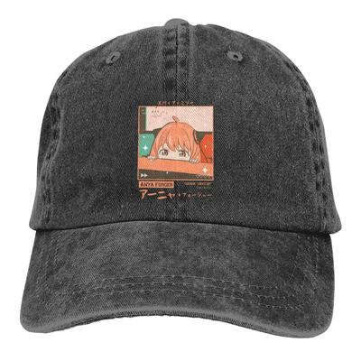 Summer Cap Sun Visor Anya Aesthetic Hip Hop Caps Spy X Family Anime Cowboy Hat Peaked Trucker Dad Hats