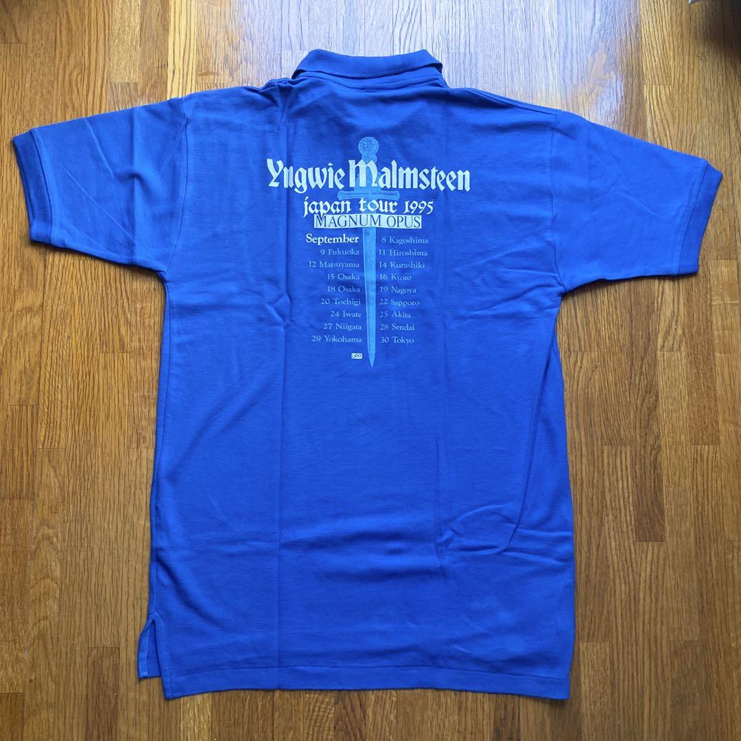 

[Б/У] Футболка поло YNGWIE MALMSTEEN 95 Japan Tour