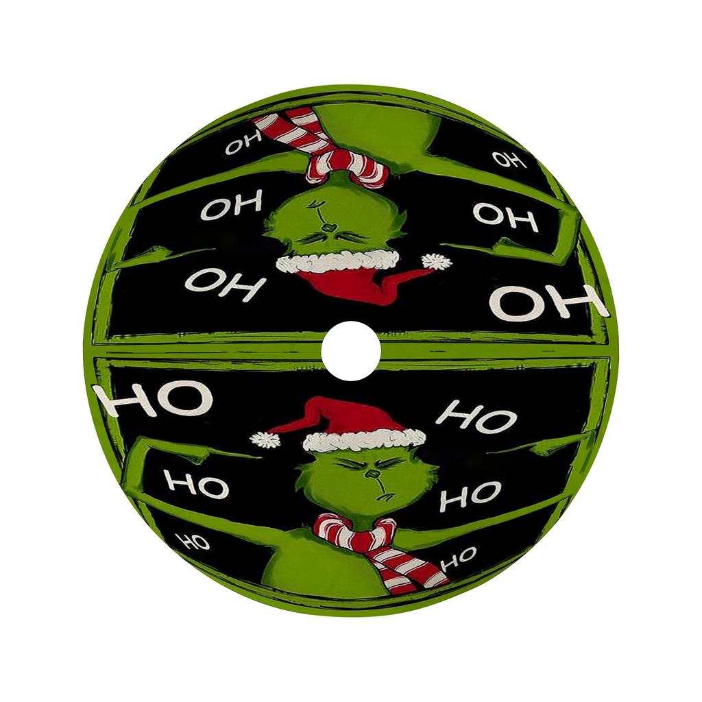 36 IN Weihnachtsbaum Basteldekoration Unterseite Baumrock Baumumfang Cartoon-Druck