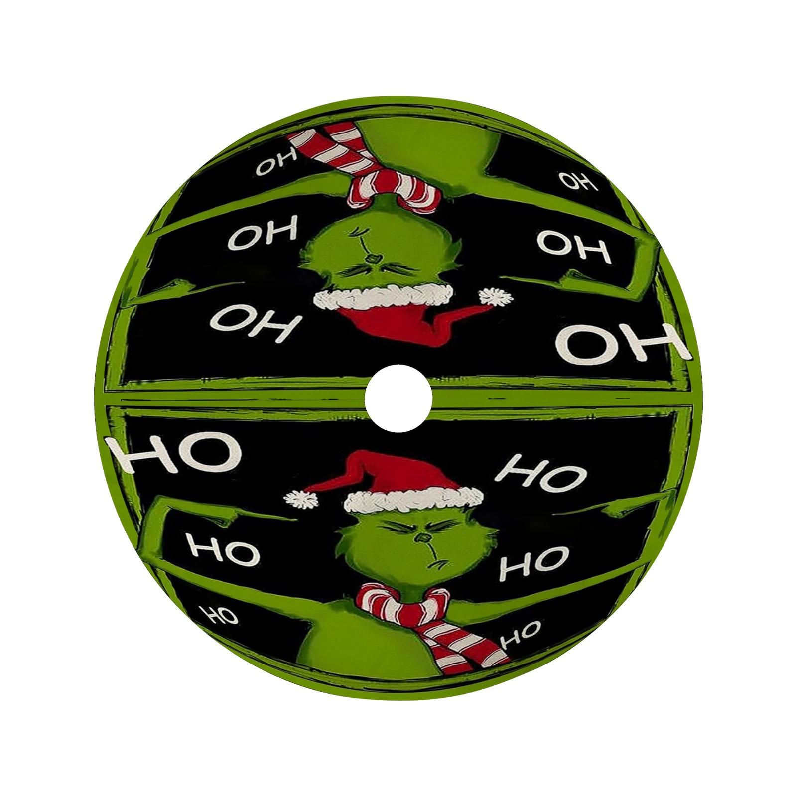 

Юбка для рождественской елки, деревенские рождественские украшения для дома One Size