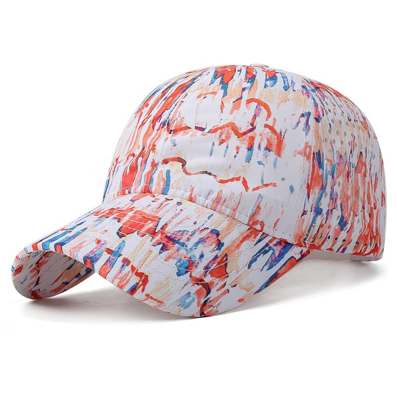 Pattern Retro Baseball Cap Unisex Sunshade Outdoor Cap