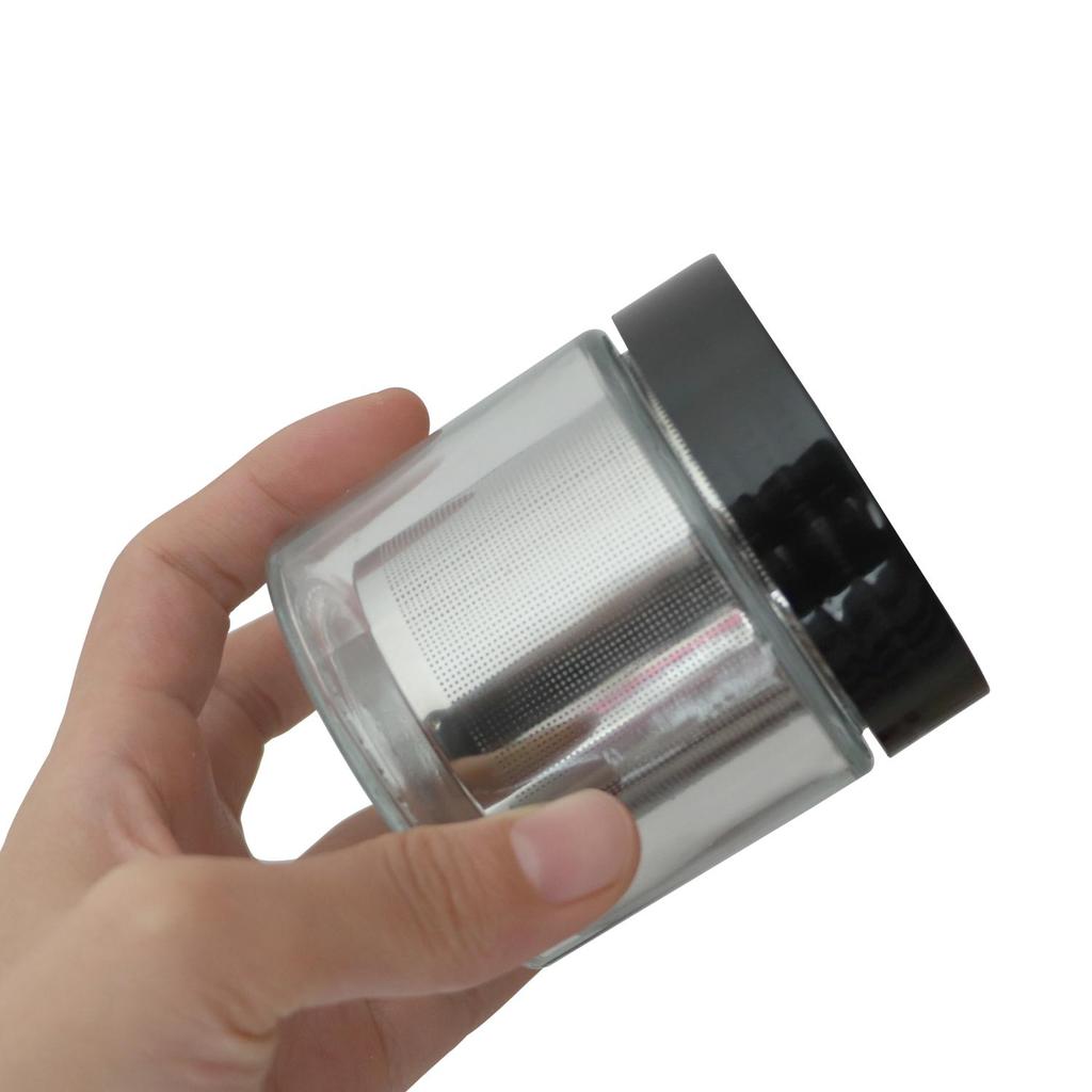 Manual Jewelry Cleaner Diamond Stone Washer Washing Cups Alcohol Gemstone Cleaning Glass Bottles for Gold/Silver/Coin