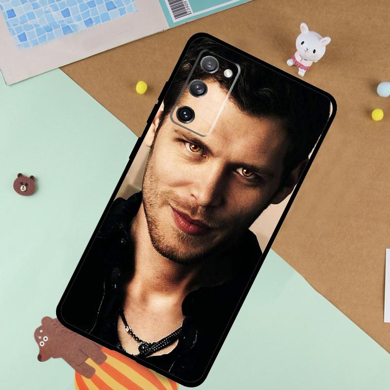 

Клаус Майклсон Дневники Вампира Мягкий чехол для Samsung Galaxy S25 Ultra S9 S10 S20 S21 S22 S23 S24 Plus S24 FE Funda Чехол Galaxy S24 FE